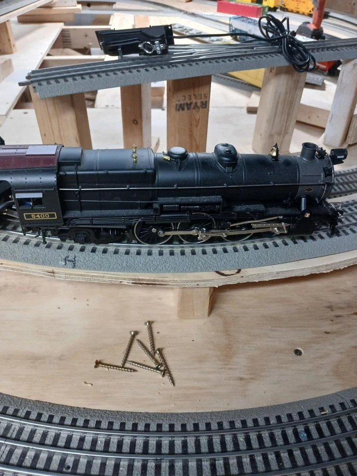 MTH O MT-3018LP PENNSYLVANIA K-4S 5400 PROTO SOUND DIECAST LOCO AND TENDER, OB - Image 3 of 4