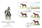 1981 Ireland Famous Irish Horses First Day Cover