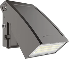 LED Wall Pack 40W: 5000K ETL Listed with Dusk-To-Dawn Photocell Commerical Secur