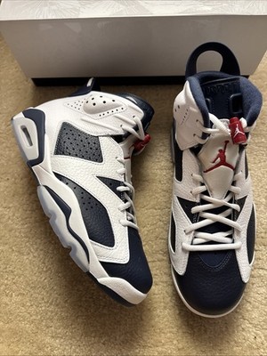 Air Jordan 6 Retro Olympic 100% Authentic Brand New DS Size 8 100% Authentic