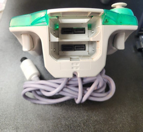 OEM Sega Dreamcast Clear Green Controller HKT-7700 Authentic Tested & Works!