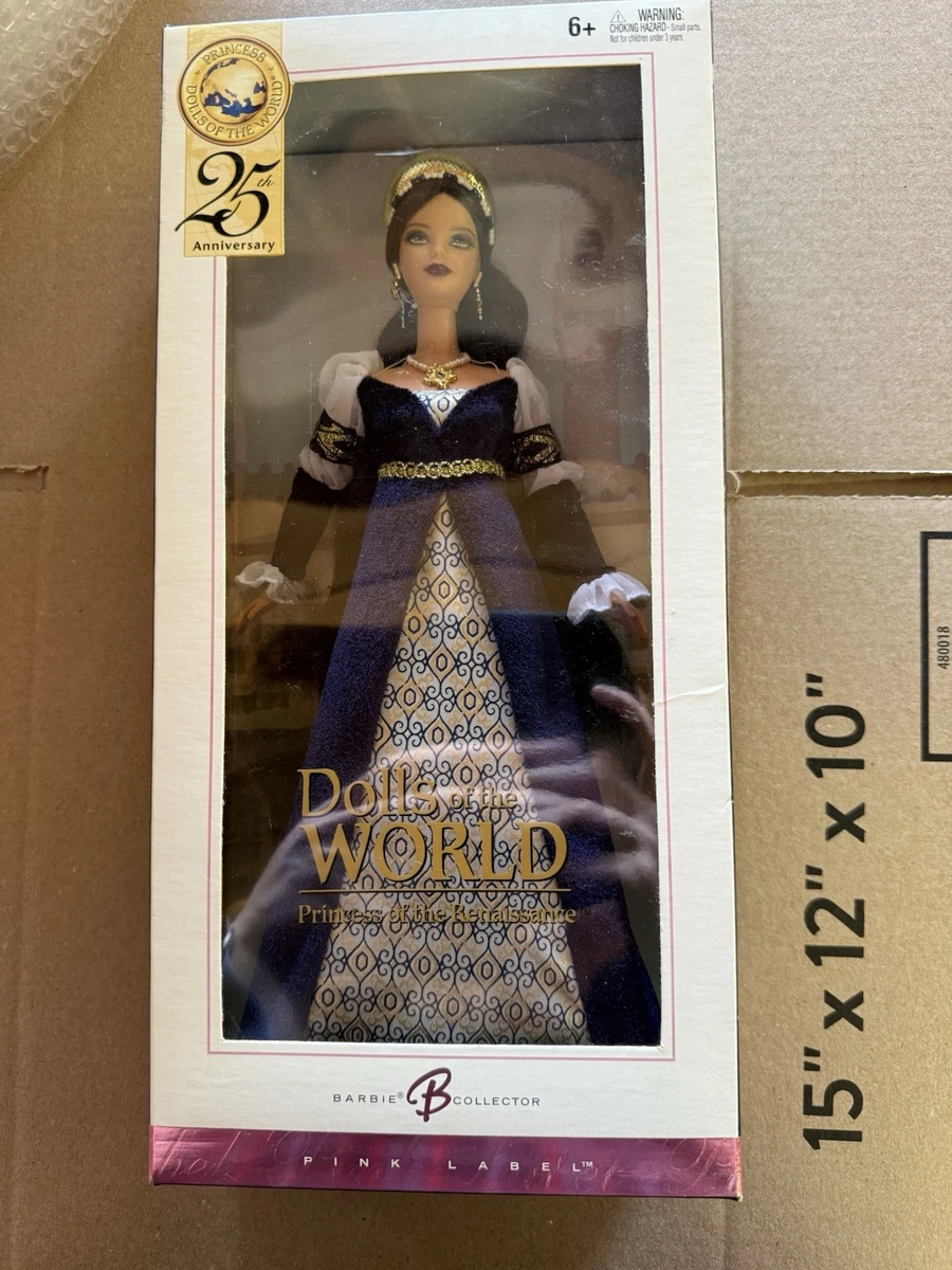 Barbie Collector – Poupées Du Monde – Renaissance – Pink Label – Édition Limitée 2004 – Mattel