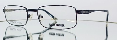 Originale HARLEY DAVIDSON HD423 GUN Eyeglasses GUNMETAL New Metal 56-19-145
