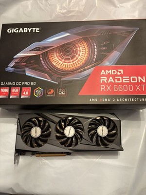 Gigabyte Radeon RX 6600 XT Gaming OC Pro 8GB GDDR6 Graphics Card Video GPU