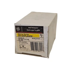 NIB GENERAL ELECTRIC CR104PLG32W INDICATOR LIGHT WHITE LENS