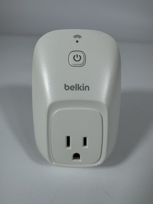 BELKIN WeMo Switch Wi-Fi Smart Plug Control Phone Device Wireless F7C027