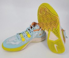 New Original Nike Kyrie 8 Eagle Air Zoom Glacier Blue/Yellow Shoes -size 11.5