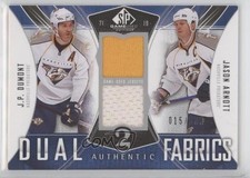 2009 SP Game Used Edition Authentic Fabrics Dual /100 JP Dumont Jason Arnott 2d8