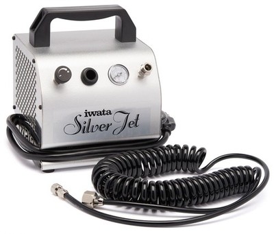 IWATA is50 SILVER JET NIEDERDRUCK KOMPRESSOR für Airbrush