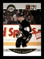  1990 Steve Kasper 120 Kings 11 Pro Set Hockey Sports Trading Card 