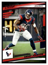 2022 Panini Prestige Xtra Points Red 122 Andre Johnson Houston Texans