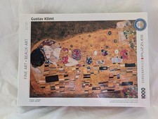 Eurographics 1000 PC Puzzle Fine Arts The Kiss Gustav Klimt Sealed New Large Box