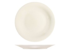H&h Charm Dish Round, Porcelain, Ivory, 31 CM White
