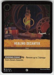 Healing Decanter 30/204 Shimmering Skies Cold Foil