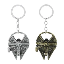 Star Wars Millennium Falcon Bottle Opener Keychain Set-of-2 (one of each color)