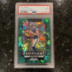 2024 Panini Prizm - Emergent Caleb Williams #1 Green Ice Prizm (RC)
