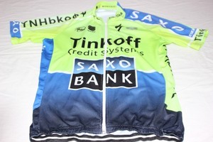 Maillot De Vélo CRAFT Saxo Bank – Taille M, Haut Cyclisme Pro, Occasion