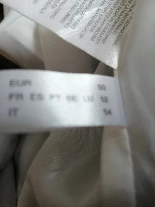 Leinenjacke - Blazer in beige/hellbraun - Gr. 50 - C&A - Bild 4 von 4