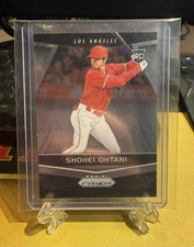 2018 Panini Prizm Shohei Ohtani Base Rookie Card #23 RC Angels Dodgers