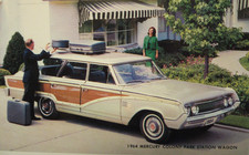 1964 MERCURY COLONY PARK St Wgn.  Hinton Motor Co. ROCKWELL CITY, IA 5.5 x 3.25