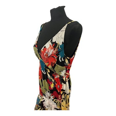 Phase Eight women s Multi Colour Long Maxi Event Strappy  Dress Uk 10 Eu 38