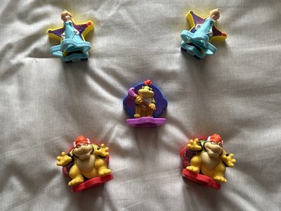 LOT OF 5 McDONALD's 2026 SUPER MARIO GALAXY MOVIE TOYS IN BOX #6, (2) #7, (2)#12