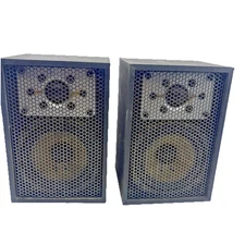 1970s Lot of 2 Ultralinear CARponents M-15 Vintage Bookshelf Speakers  WORKS