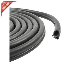 20 FT Rubber Edge Trim Weather Stripping for Cars, RVs Boats - Easy Install