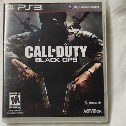 Activision Call of Duty: Black Ops PS3 Shooter M NTSC-U/C 2010 Manual