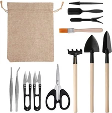 CHICAN 13 Pieces mini gardening tools set