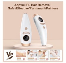 IPL Hair Removal Laser Permanent Hair Removal 999900 Flashes At Home Device