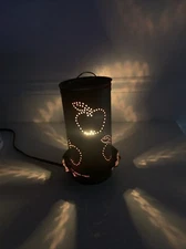 Vintage Colonial Tin Works Apple Punched Tin- Scented Wax Warmer