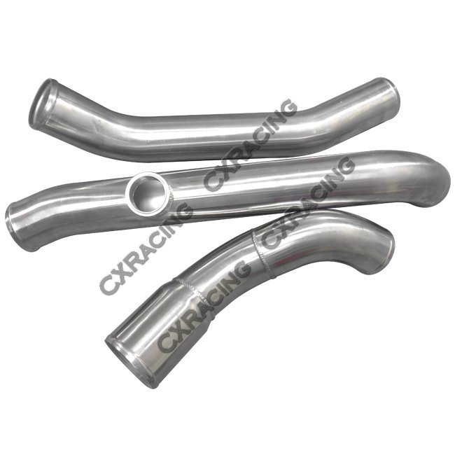 CX 24x11x3 Intercooler Piping Tube Kit Rad Hard Pipe for RX8 RX-8