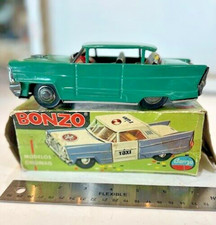 2601A - Vintage 1960's Bonzo Tin Friction Car W/Box in Excellent Condition 