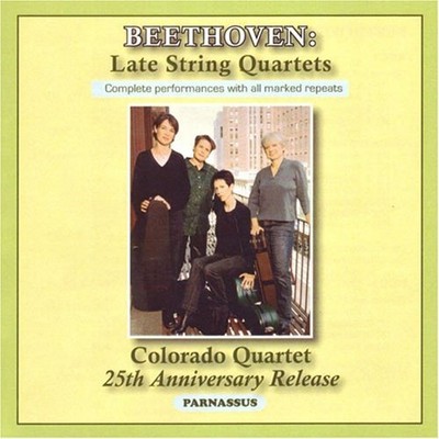 Colorado Quartet Beethoven: Late String Quartets (CD)