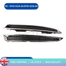 Pair Headlight Lower Trim Grille Decorative Strip For Ford Kuga Maverick Escape