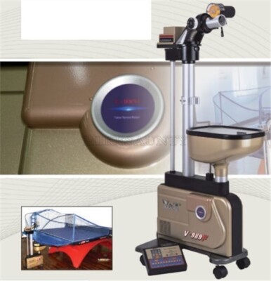 New Table Tennis Robot Balls Picker Ping Pong Auto Ball Training Machine 989F ww
