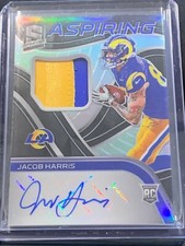 2021 Panini Spectra Aspiring Celestial Jacob Harris AUTO PATCH /99 RPA Rookie