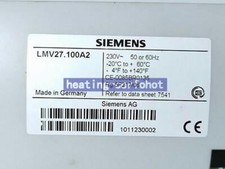 ONE NEW SIEMENS Program Controller LMV27.100A2