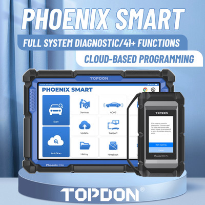 2025 TOPDON Phoenix Smart Automotive Fault Diagnosis Tool, OBD Diagnostic Expert