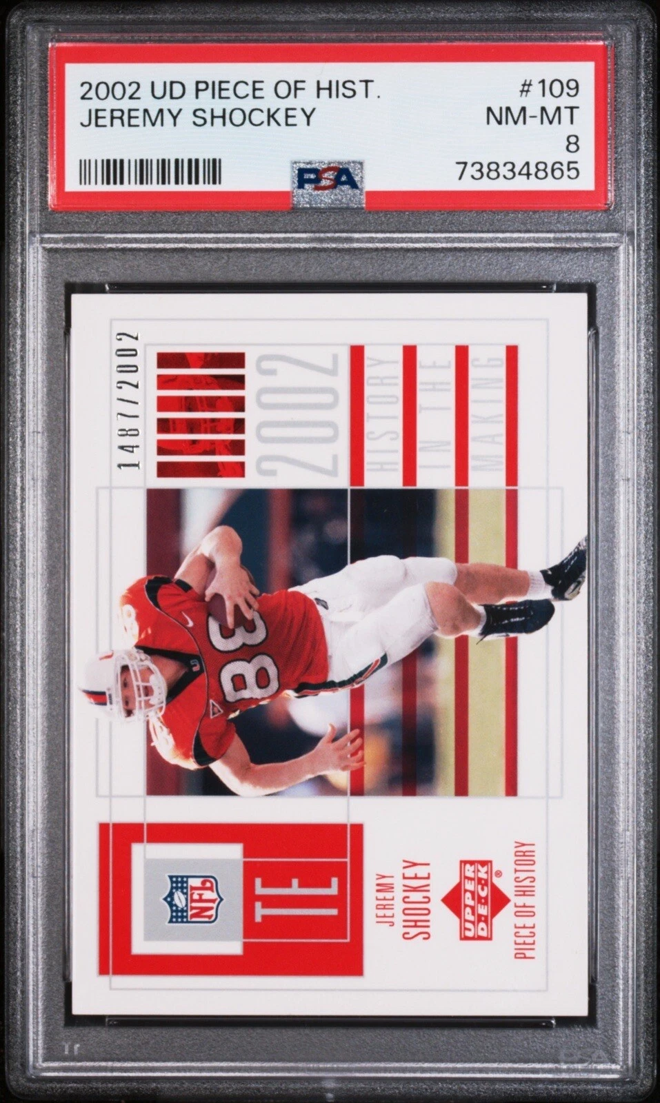 Jeremy Shockey Upper Deck Piece of History #109 Base