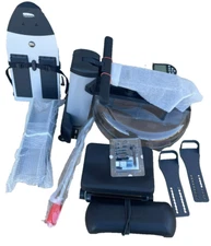 WaterRower M1 S4 Monitor Silver Tank Rowing Machine