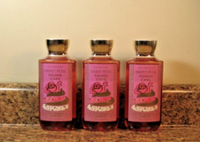 Bath  Body Works Sweet Petal Pound Cake Shower Gel LOT Of 3 NEW