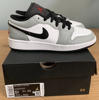 Nike Air Jordan 1 Low GS 'Light Smoke Grey' 553560-030
