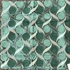 Chenille Circles Spot Zip Cushion Covers 43cm x 43cm Black Teracotta Teal Brown