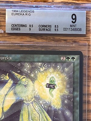 Eureka Legends MTG (9) Grade 9.5/9/8.5/9.5 Pair of 