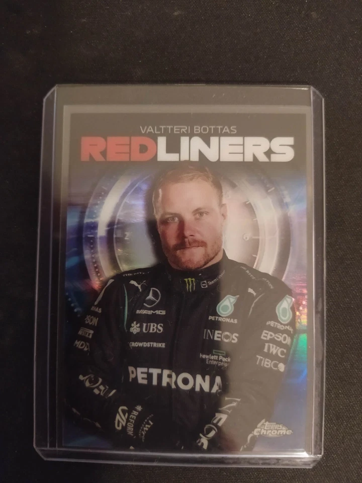 2021 Topps Chrome Formula 1 F1 Redliners VALTTERI BOTTAS #RL-2 Mercedes-AMG - Image 3 of 3