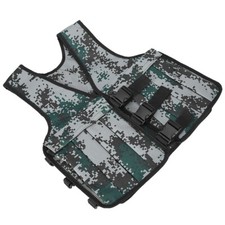 20KG/44LBS Adjustable Camouflage Weighted Vest Training Workout Fitness BT