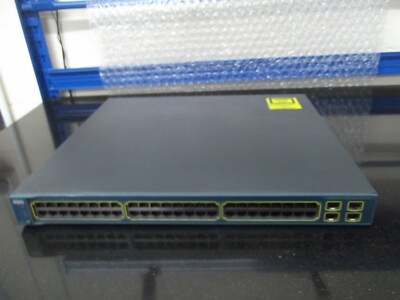 Cisco Catalyst WS-C3560G-48PS-S 48 Gigabit Port PoE Managed Switch