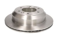 ABE 2X Bremsscheibe Hinten Ø324 Mm FüR Hyundai H-1 Travel TQ 2.5 Crdi 2.4I
